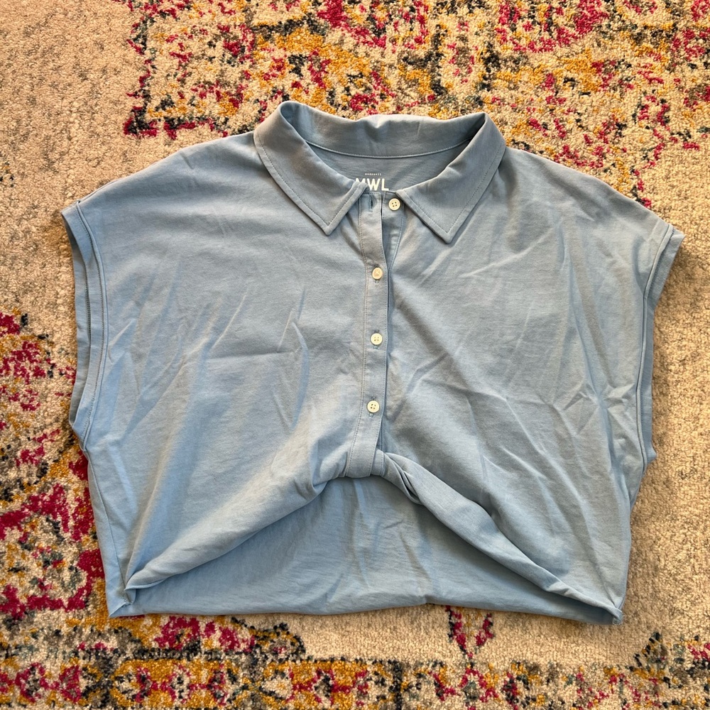 MWL Polo Twist Tee: Botanical Dye Edition